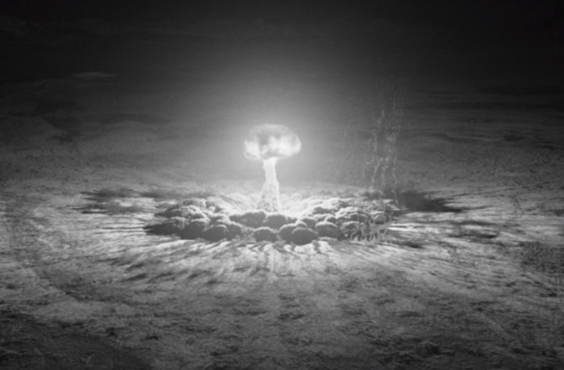 Nuclear explosion from Twin Peaks